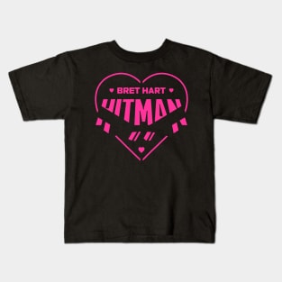 Bret Hart Hitman Kids T-Shirt